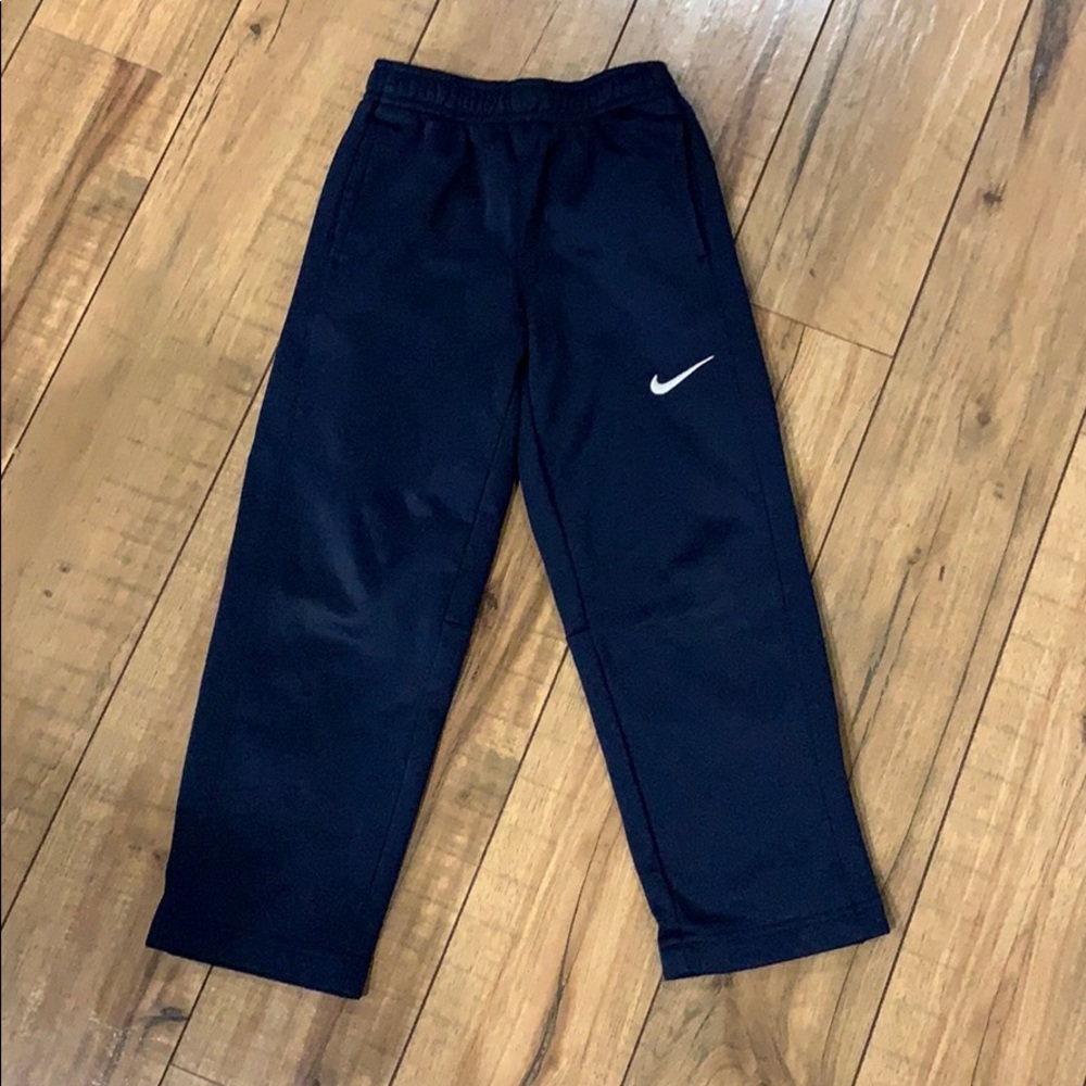 Boys Navy Therma-Fit Sweatpants